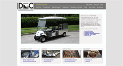 Desktop Screenshot of diversifiedgolfcars.com